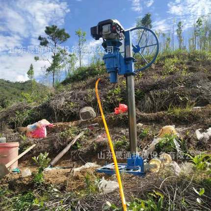 ST-20背包钻机环境检测4.4KW立架式岩石勘探钻机便携取样取芯钻机