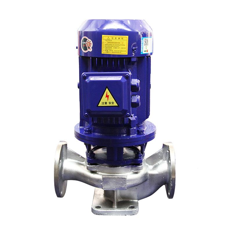 家IHGD200N6立式管循道泵耐高温5环厂泵不锈钢管道离心泵