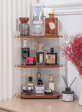 角亚克力角柜三角墙物架展角置厨房WRH客厅卧室免打孔落地多层收