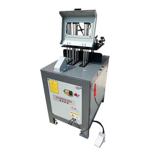 90材度下半自动直机切铝合金铝型切割机料LOO铜材高精密断料锯铝