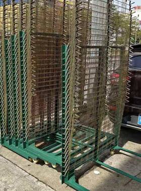 12325层轻型晾线晒架千层置架放干燥架网架周转车布架子进烤箱物