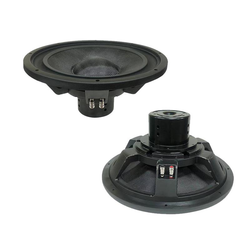 竟汽车音响BAE喇叭无损低炮专用1寸重低音赛喇5叭改装音低音喇叭