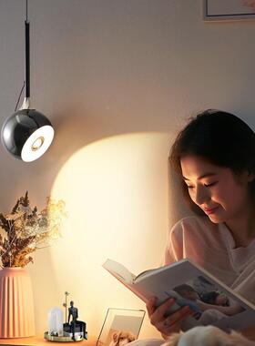 轻线奢卧室床头小吊灯现901代简约高触端摸感应磁吸升款极降简长