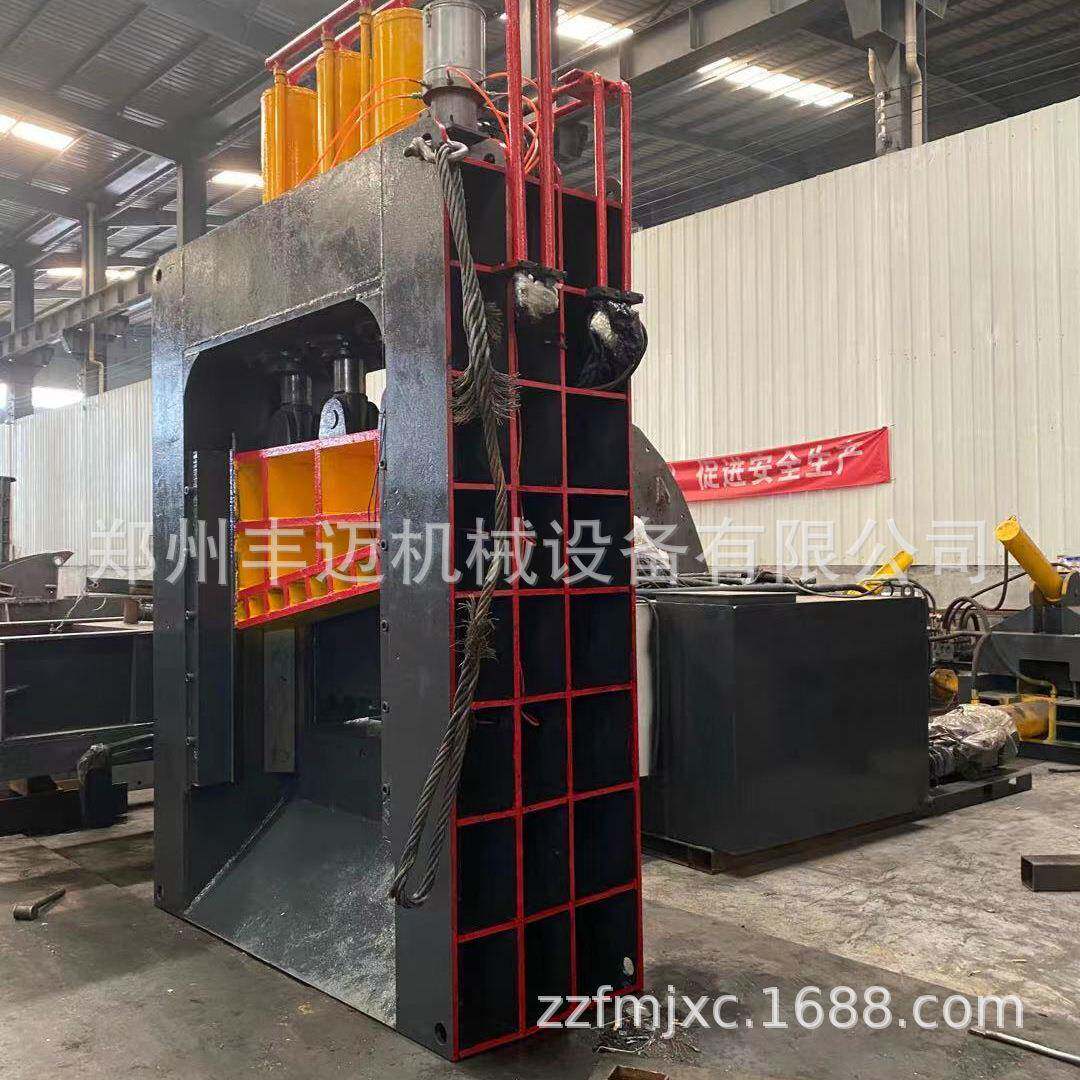 旧金属切龙断设备DAE400吨铁板门剪切机门报废车汽壳龙式剪断机