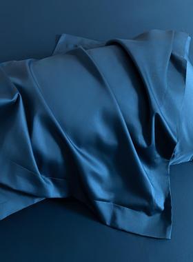 高档长绒棉宽边人全棉枕WLU套一对装单枕单成人纯棉夏季头套件枕