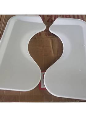 厂家直销多钢0011功锈能家用老人理移位机配件蓝色靠背ABS护和不