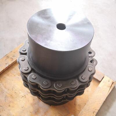20018子刚性链联327轴器45号钢带罩壳传动进口联轴器高速滚联轴器
