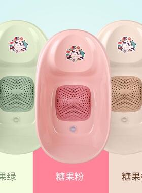 贝KWF贝新生婴水儿洗套澡装宝藤宝洗浴桶儿童可坐躺加厚带排口沐