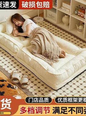 懒人沙发可躺榻米超软折叠榻发沙床两阳台休闲625人类狗窝用飘窗