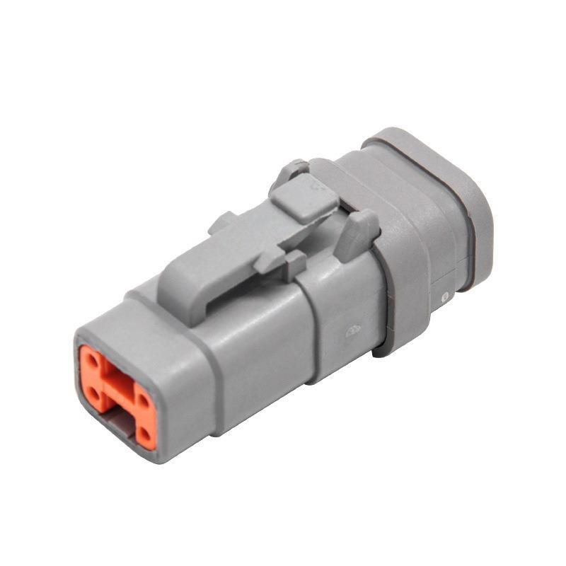 4孔国产德汽车连接器线D驰TM06-4S-E007防水接插插件JQG端子束头