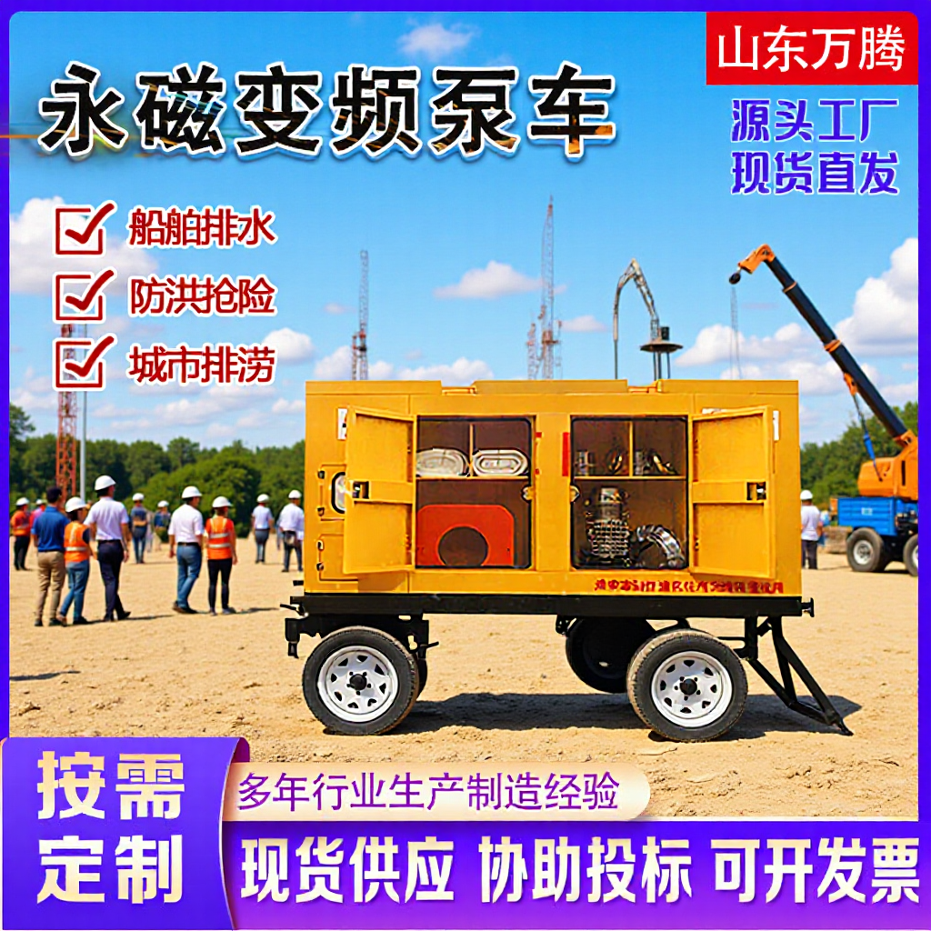 永磁防汛泵车移动式排涝液压柴油机排水泵潜水泵防应急抽水泵,搬运/仓储/物流设备,立体仓库设备,淘宝优惠券,粉丝福利购,淘宝优惠卷