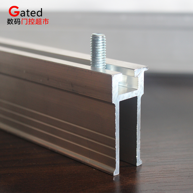 自动门玻璃门mm长门夹吊夹钻打孔感应门玻璃1米2米3米