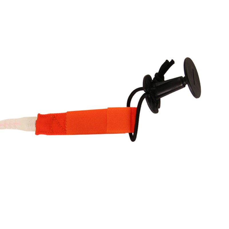 TPU弹力sup桨板冲浪绳安全脚绳划水安全绳轴承冲浪板脚绳7mmft