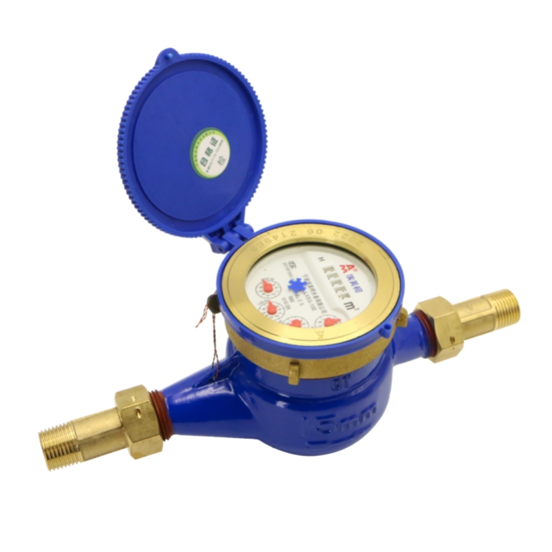 埃美柯防冻冷水表家用LXSG铁壳干式自来水管防裂机械仪表05