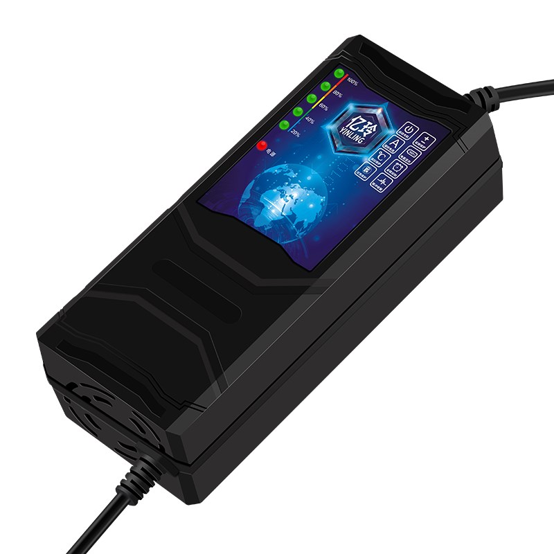自动断电智能电动车充电器8VH0V20H三轮车72伏电摩通用