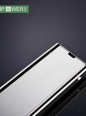 厂家销直304不锈地漏浴钢房隐形EUI地漏酒店工程侧淋排防臭地漏