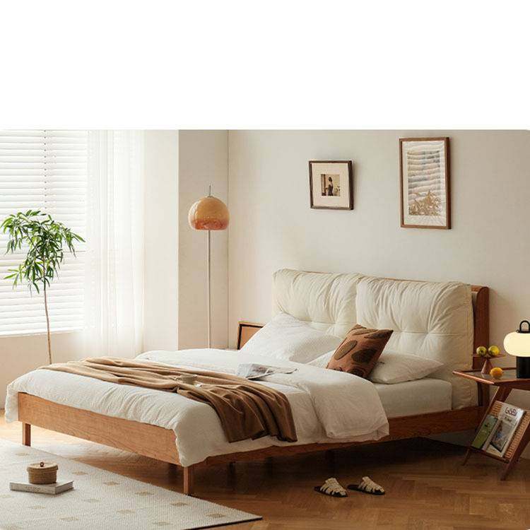实木云朵床樱桃木软包科技布日式1.5米1.8现代简约家具主卧双人床,鲜花速递/花卉仿真/绿植园艺,其它园艺用品,淘宝优惠券,粉丝福利购,淘宝优惠卷