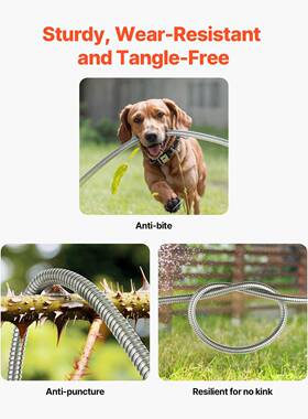 V钢EVOR金属园艺软重100英尺防KMK锈不锈水管型庭管院软管