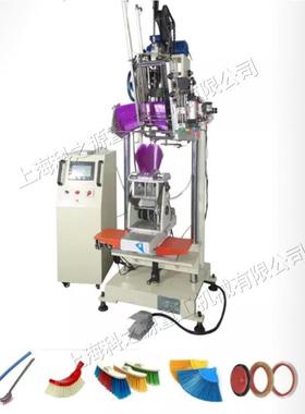 三孔轴速植毛机头梳植毛钻一体机制作平面钢DID玩丝刷高文刷扁线