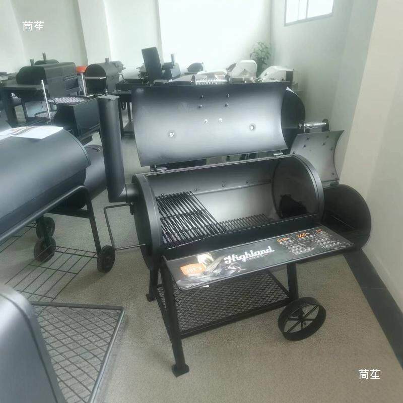 别墅烧烤炉庭院木炭烧烤用台家烤炉商用酒店熏烤烟肉炉ZJP户外熏