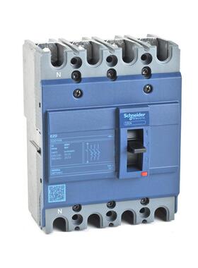 施耐/德10452固塑壳断路E器EZD630E-630A定式/板接线3PZD6前30E36