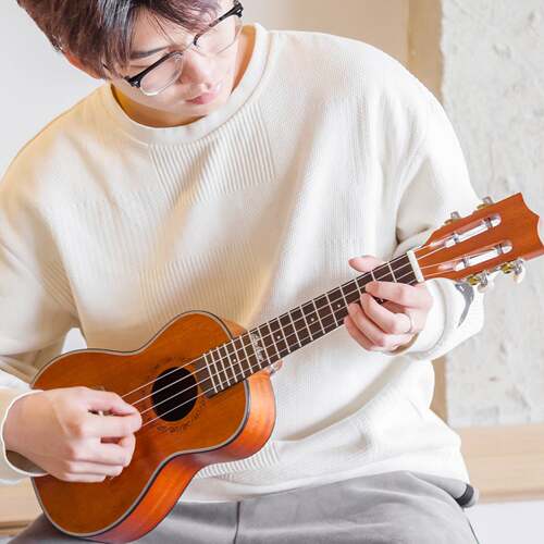 安德鲁单板古典尤克里里儿童初学者ukulele女男生小吉他学生802DG