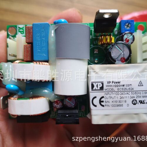 XP Power 25W 开关电源 24V 直流稳压电源 ECS25US24