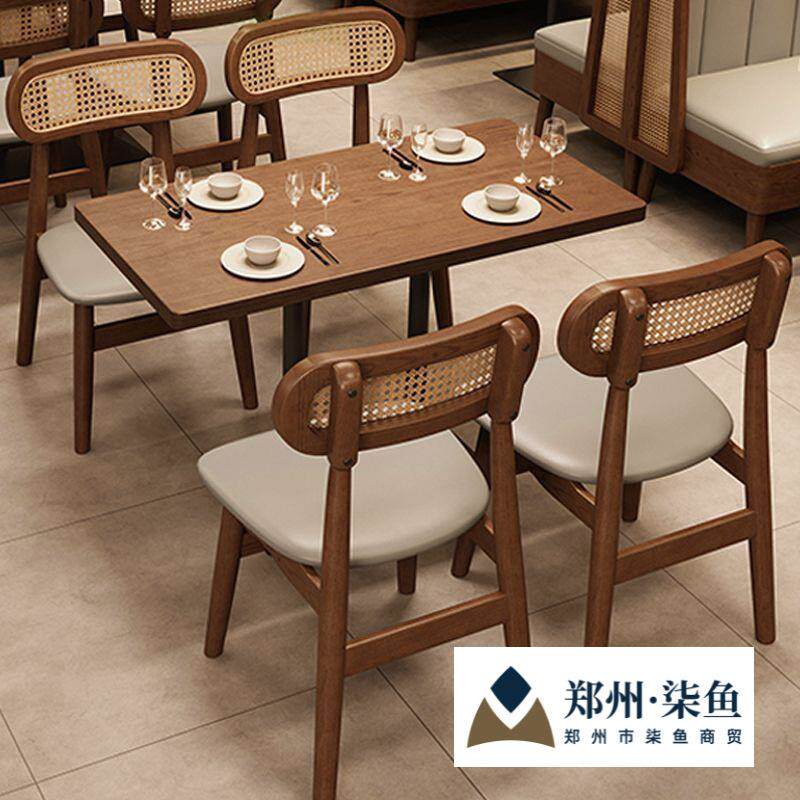 茶楼卡座奶茶店甜品店小吃店组合复古双人休闲酒吧烘焙简约