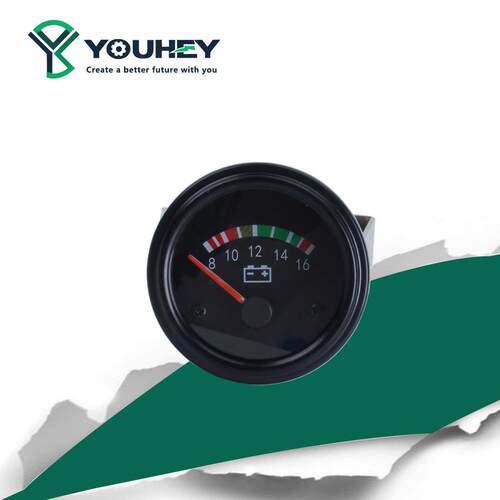2寸52mm指针式电压表 12V 24V 伏特表 发电机组专用仪表
