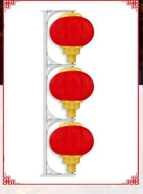 户外灯笼灯红D灯笼广告灯笼灯公路市政LE砂KH-HEL灯笼L串Ed磨灯笼