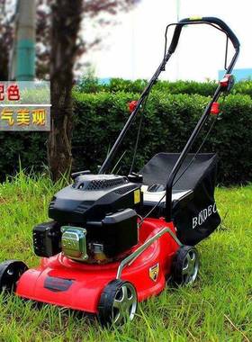 学校工草坪修剪机汽割油四冲程果园除草机路AL-65621厂绿化手边推