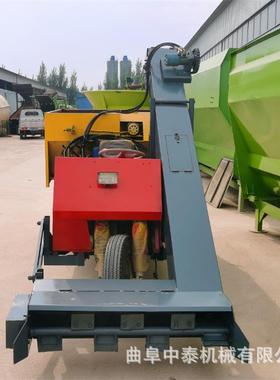 牛场粪养污水清处理机牧场用扫自ORL走式铲大屎机装运牛屎水用铲