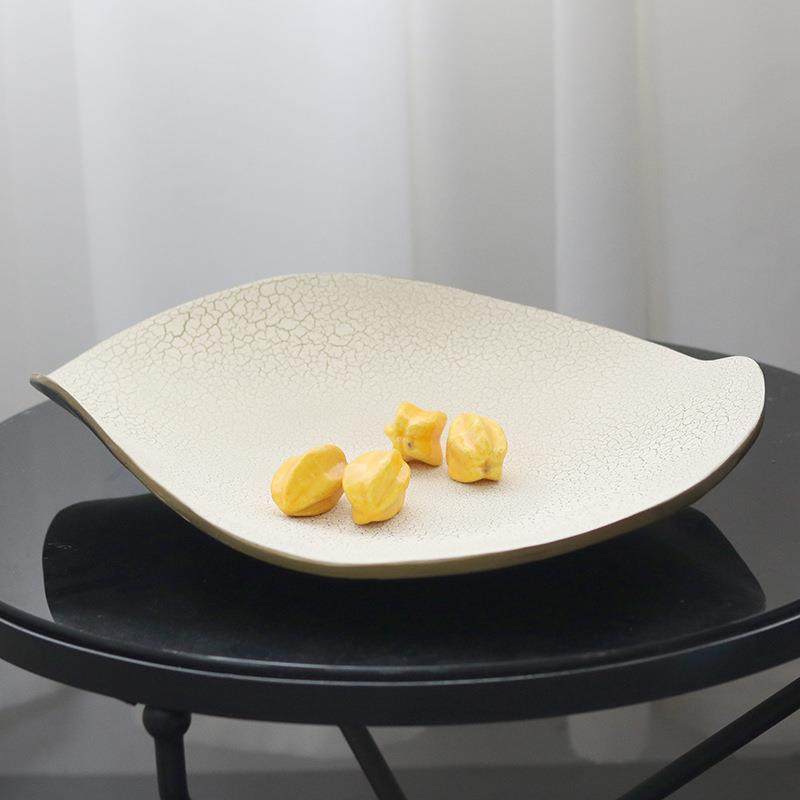 轻创意肌奢理艺托术QYE盘摆件样间餐厅吧台售楼处桌板面水果盘装,家居饰品,装饰摆件,淘宝优惠券,粉丝福利购,淘宝优惠卷