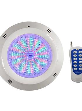 ABS11069材质AC12无线射频遥壁控432珠RGB54池W侧装泳灯水底V灯