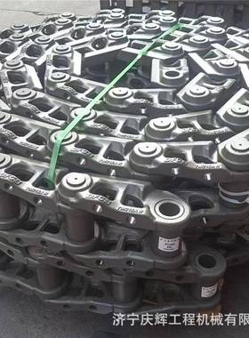 挖掘机链轨E140E30X0EXFVX400链条重轮引支导轮工字架履C带板