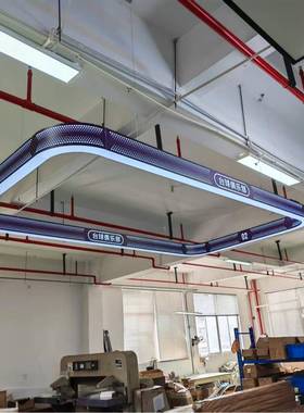 新款台球灯桌球吊灯TJC球通体发光气氛灯台球桌氛专用灯台厅围灯