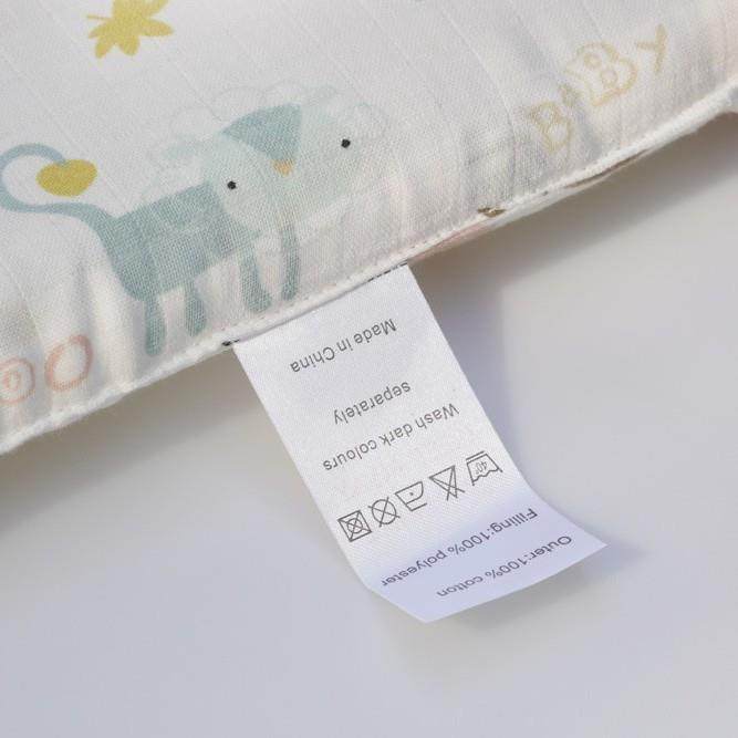 宝宝婴儿床围纱新生儿TDF床用品布农场动片物上30*30*6整洗涤