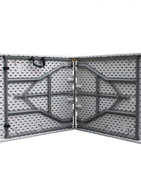 Z18外0-2现代约吹塑桌子简方形简易Z180-2便长携长桌地推摆摊桌户