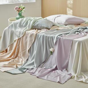 A丝类纯色6JCcCC0210兰精天丝床单品凉感s滑裸睡被套床单枕套床笠