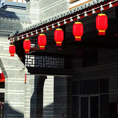 亚OLO克力灯笼户外仿挂饰广告印字古中式吊灯景区场景防装饰水宫