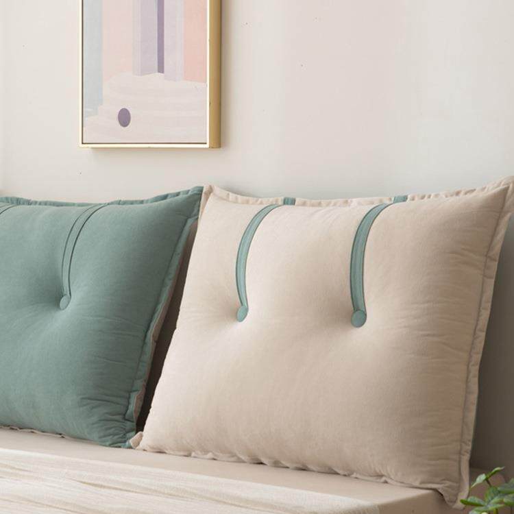 简约软床头枕组合靠背包床上靠腰垫客厅沙发榻榻米靠背护F97HH58S