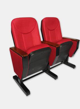 布艺剧院连座椅带IVL排写字板礼堂椅议室报告会厅排椅活动脚礼影