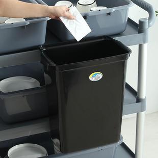 三塑料收餐车手推车层厅店饭店送餐车菜上酒菜小拉车移餐动服务车