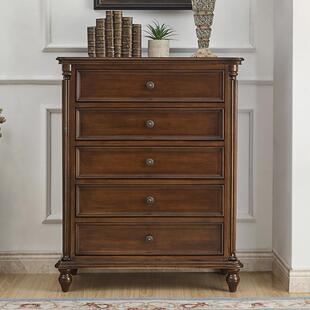 美式 VEF饰柜客厅六全斗七八斗储物 实木五斗斗柜室实木收卧纳柜装