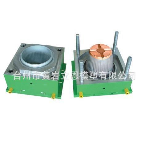 台州立恩专业制造塑料花缸注塑模具水盆模具塑料盆模具专业国外