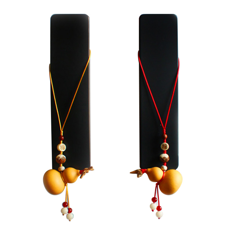 不开口招财葫芦室内大厅卧室挂件吉祥喜庆小葫芦夫妻和睦床头挂件