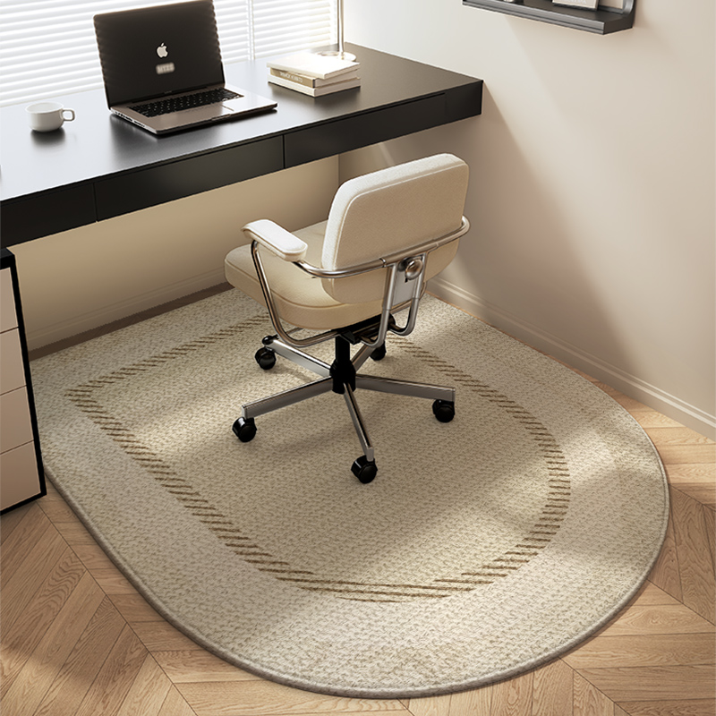 家用书房电脑桌椅子地垫房间卧室免洗可擦转椅地毯垫可踩脚凳子垫