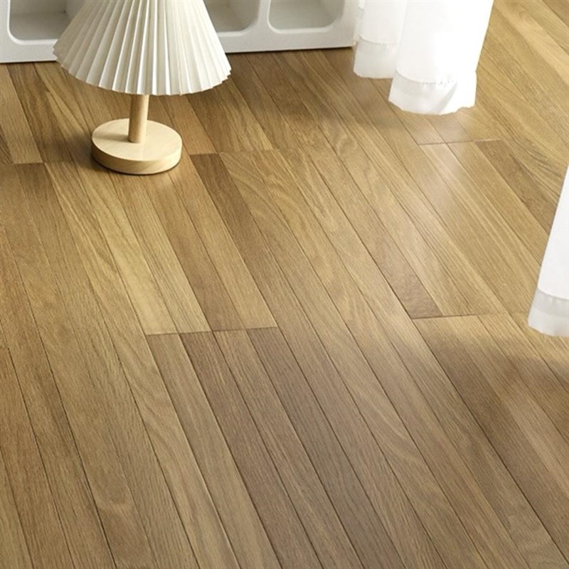 1.9米极窄橡木锯齿纹烟熏深色地板多层实木15厚enf环保地板