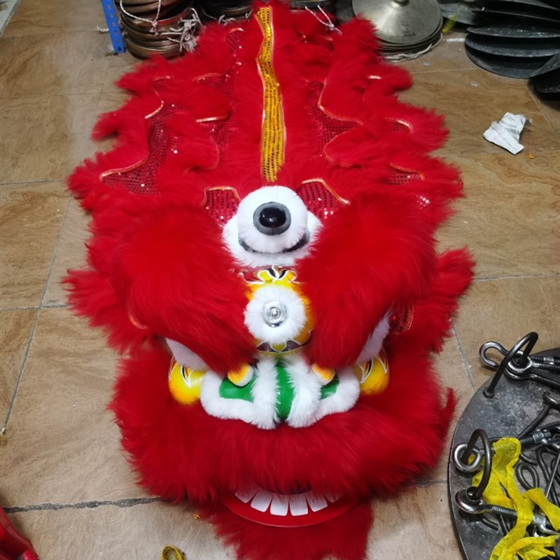 舞狮儿童国潮舞狮子舞狮头幼儿表演道具舞狮子头狮