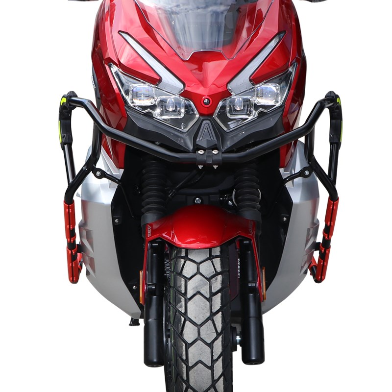 适用于踏板车大阳DV3前护杠 杠前后包围保险杠改装配件